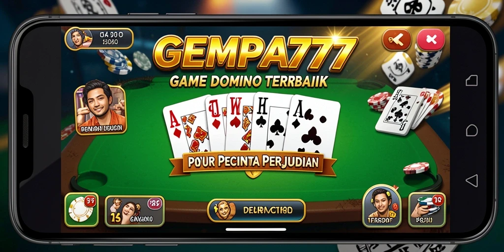 Tampilan penuh aksi dari gameplay GEMPA777 yang mendebarkan.