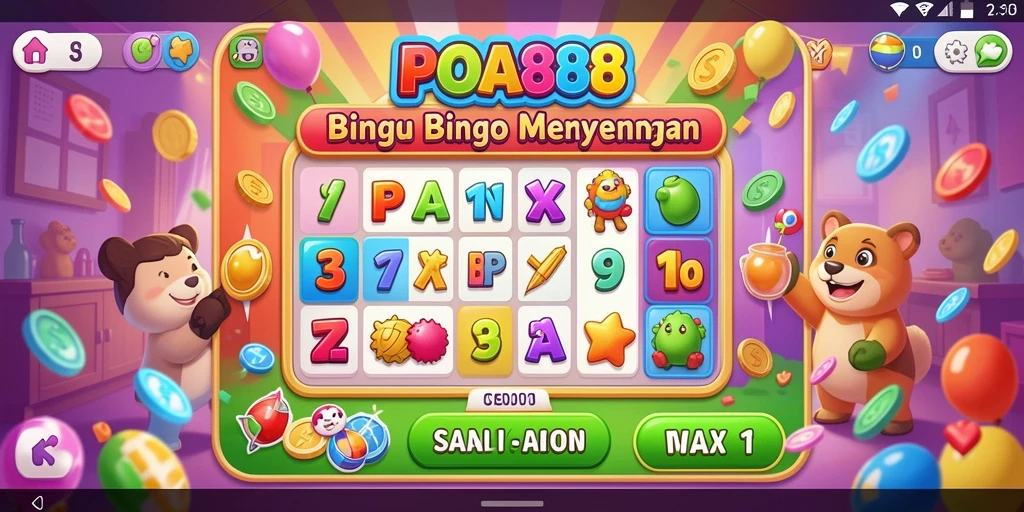 Tampilan menarik dari gameplay seru di POA88.