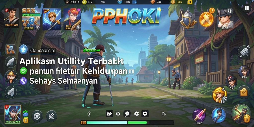 Tampilan antarmuka PPHOKI yang sederhana dan fungsional.