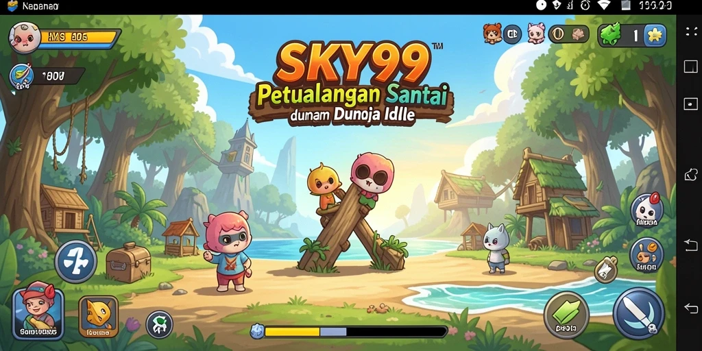 Tampilan permainan <strong>SKY99</strong> yang menarik dan grafis yang memukau.