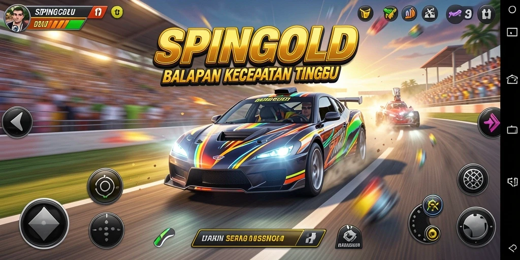 Tampilan mengesankan dari SPINGOLD saat balapan di lintasan